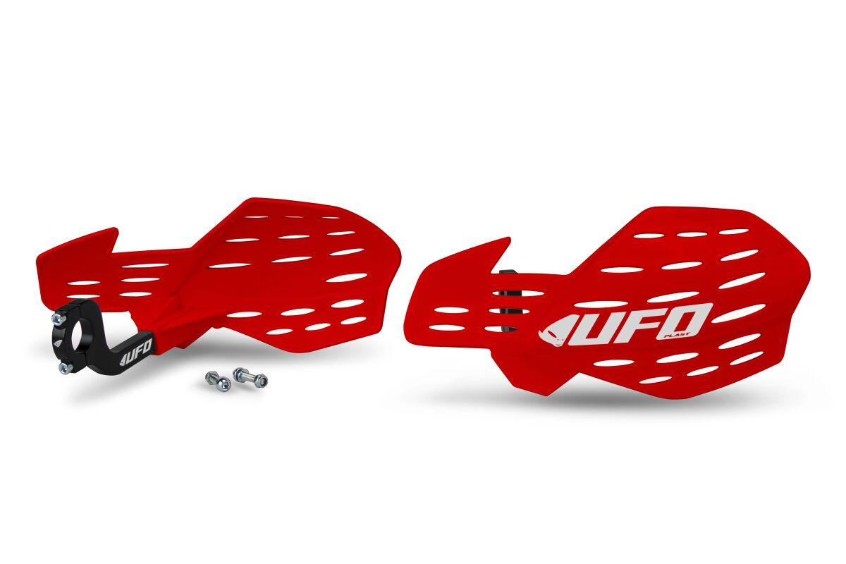 Ufo Red Pm01659@070 - Guardian 2 Motocross Universal Hand Guards