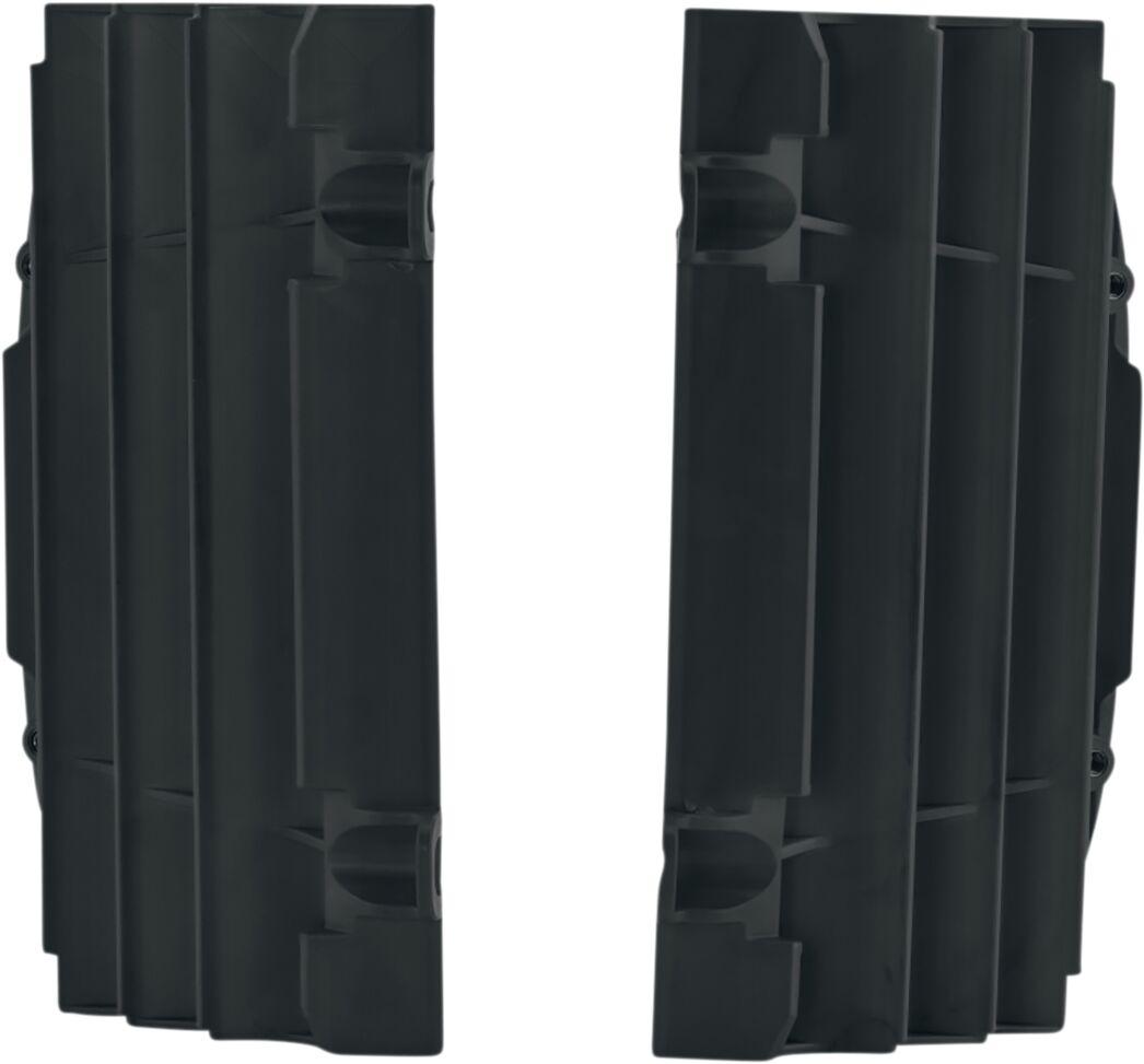 Ufo Black Ac02464 - Radiator Louvres For Ktm Exc250 2017