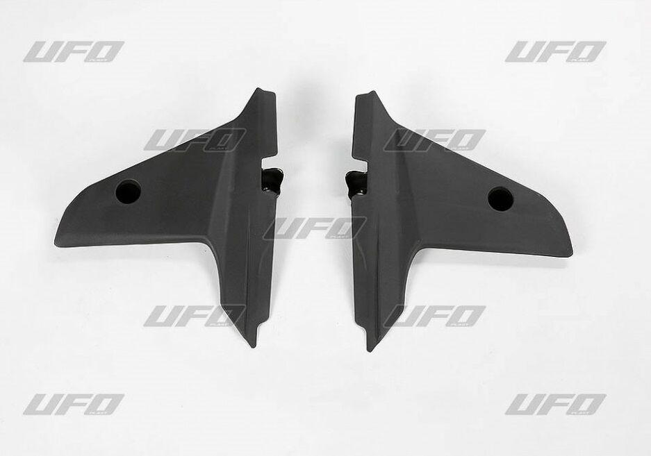 Ufo Black Hu03335#001 - Radiator Scoops For Husqvarna Cr125 2009-2013