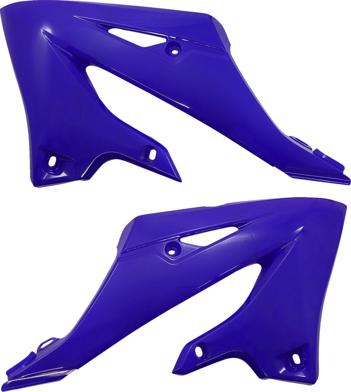 Ufo Blue Ya04876#089 - Radiator Scoops For Yamaha Yz125 2022-2025
