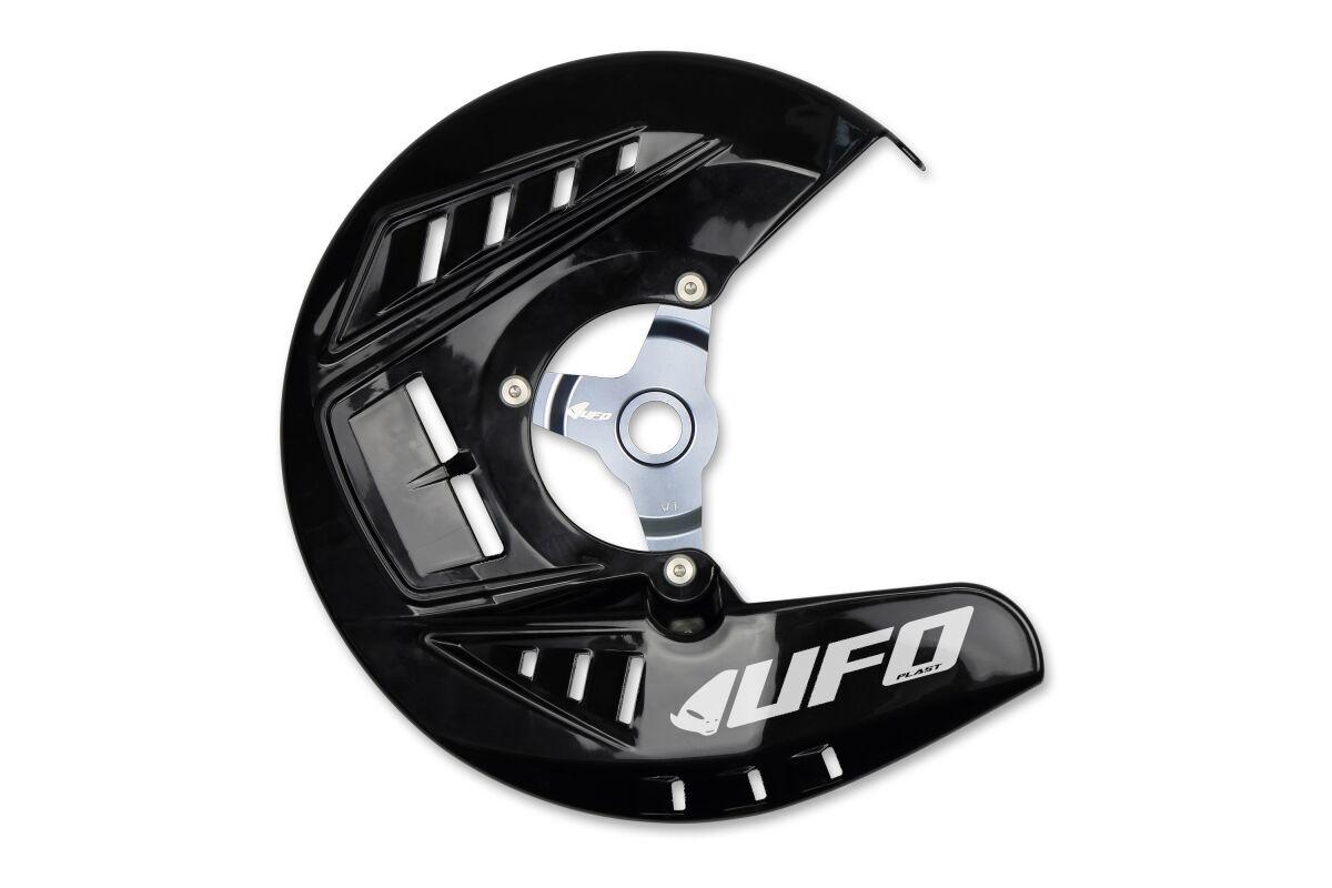 DC01015@001 - UFO Front Brake Disc Protector For Yamaha YZF450 2023-2025 - Black