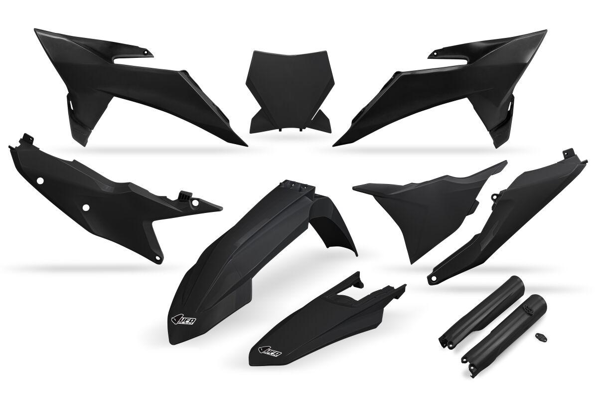 KTKIT532@#001 - UFO Plastics Kit For KTM SX125 2025-2026 - Black