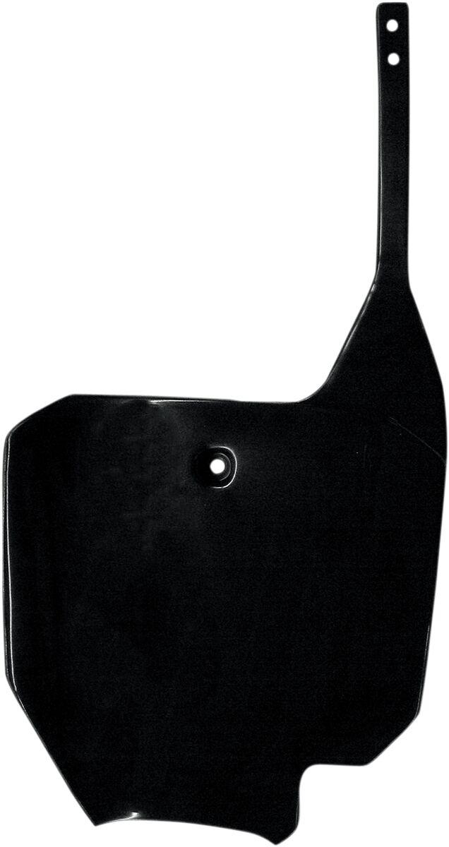 HO03624#001 - UFO Front Number Board For Honda CR80B 1996-2002 - Black