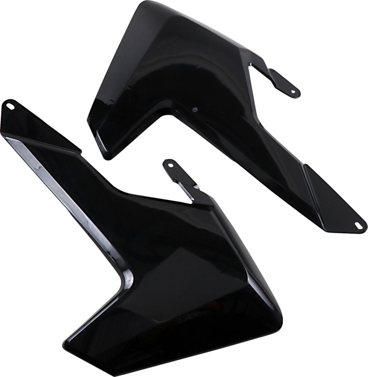 Ufo Black Hu03365#001 - Radiator Scoops For Husqvarna Fc250 2016-2018