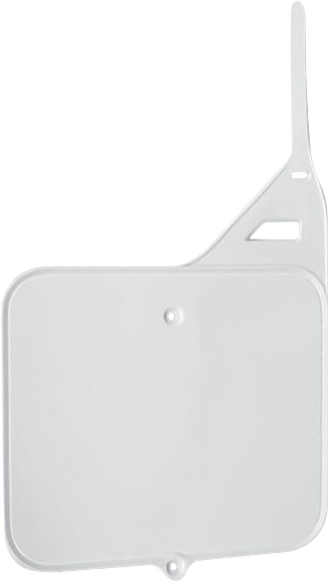 Ufo White Su02910#041 - Front Number Board For Suzuki Rm125 1987-1995