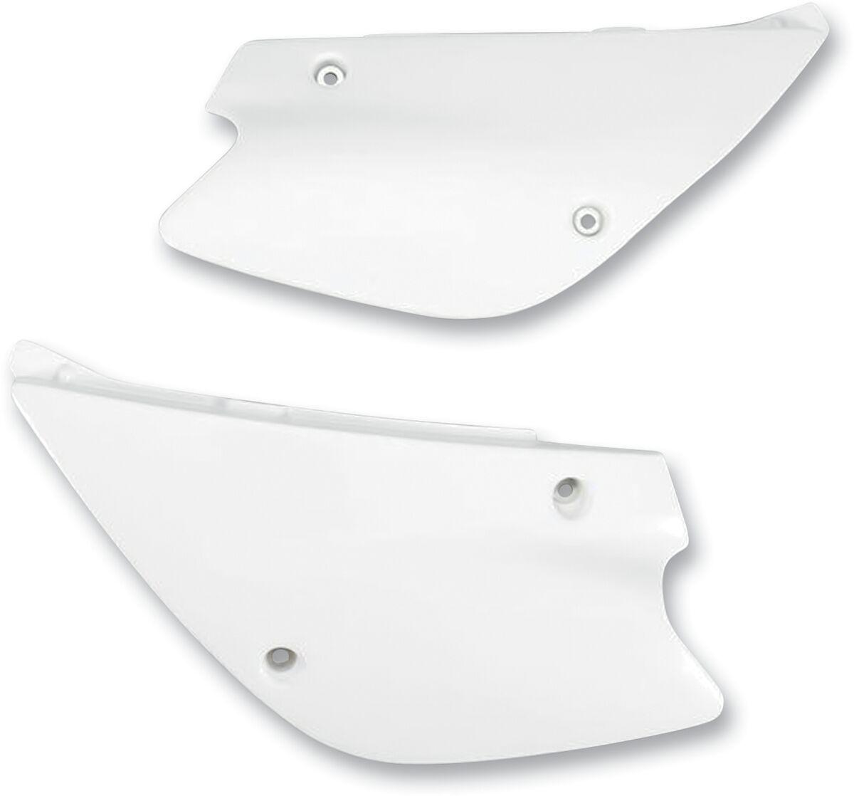 KA03714#047 - UFO Side Panels For Kawasaki KX 85 2001-2006 - White