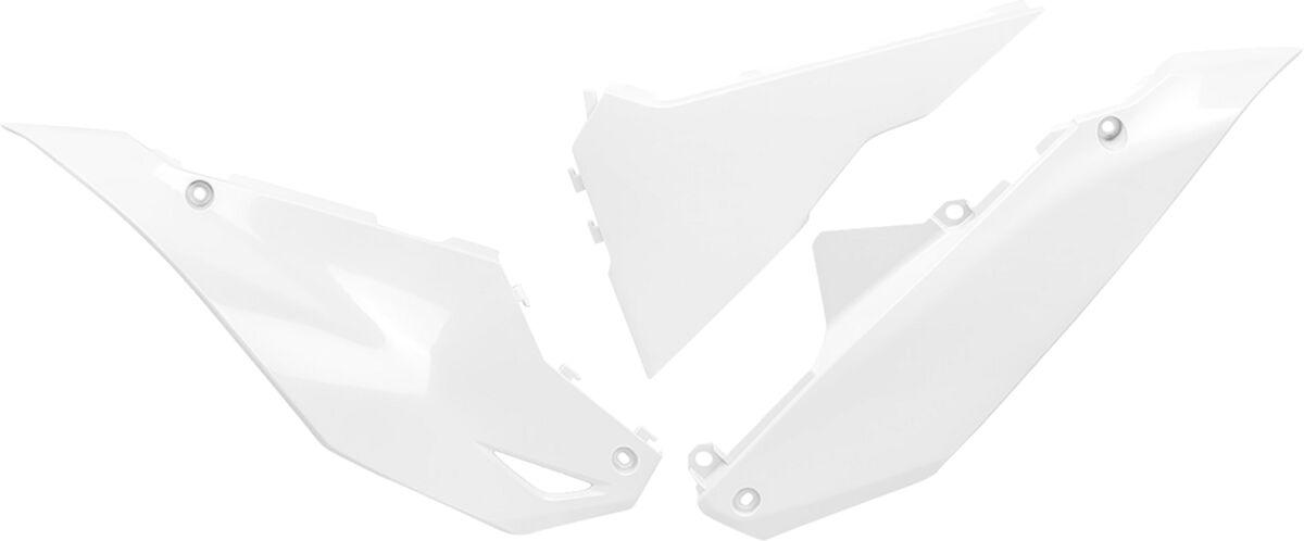 Ufo White Ka04762#047 - Side Panels For Kawasaki Kx450 2024-2025