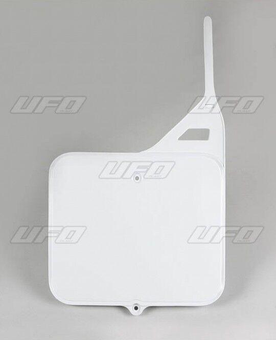YA02853#001 - UFO Front Number Board For Yamaha WR400F 1998-1999 - Black