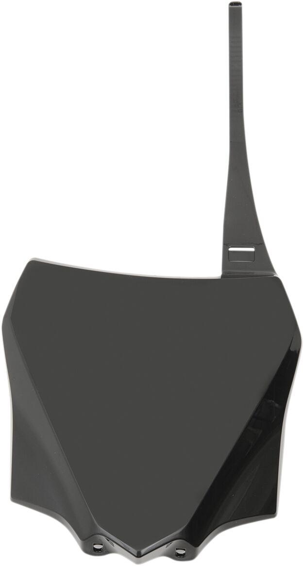 Ufo Black Ka04730#001 - Front Number Board For Kawasaki Kx 112