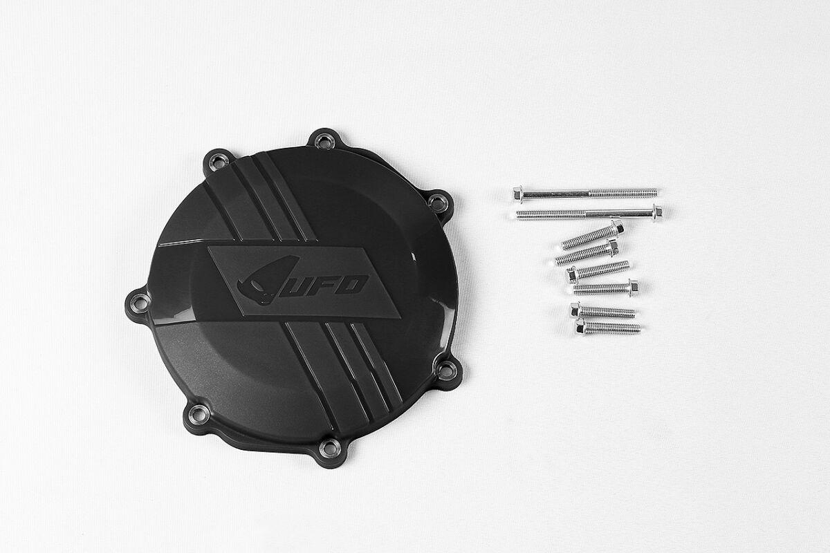 AC02416 - UFO Clutch Protector For Yamaha WRF450 2015-2018 - Black