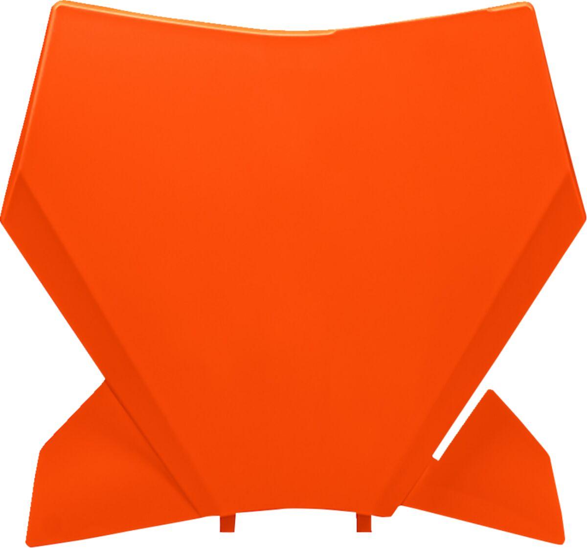 KT05013#127 - UFO Front Number Board For KTM SX125 2023-2025 - Orange