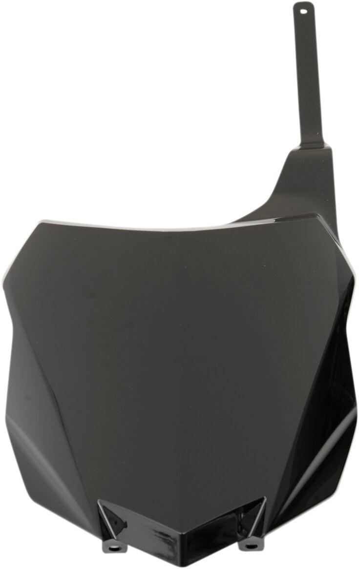 Ufo Black Ka04724#001 - Front Number Board For Kawasaki Kxf250 2013-2016