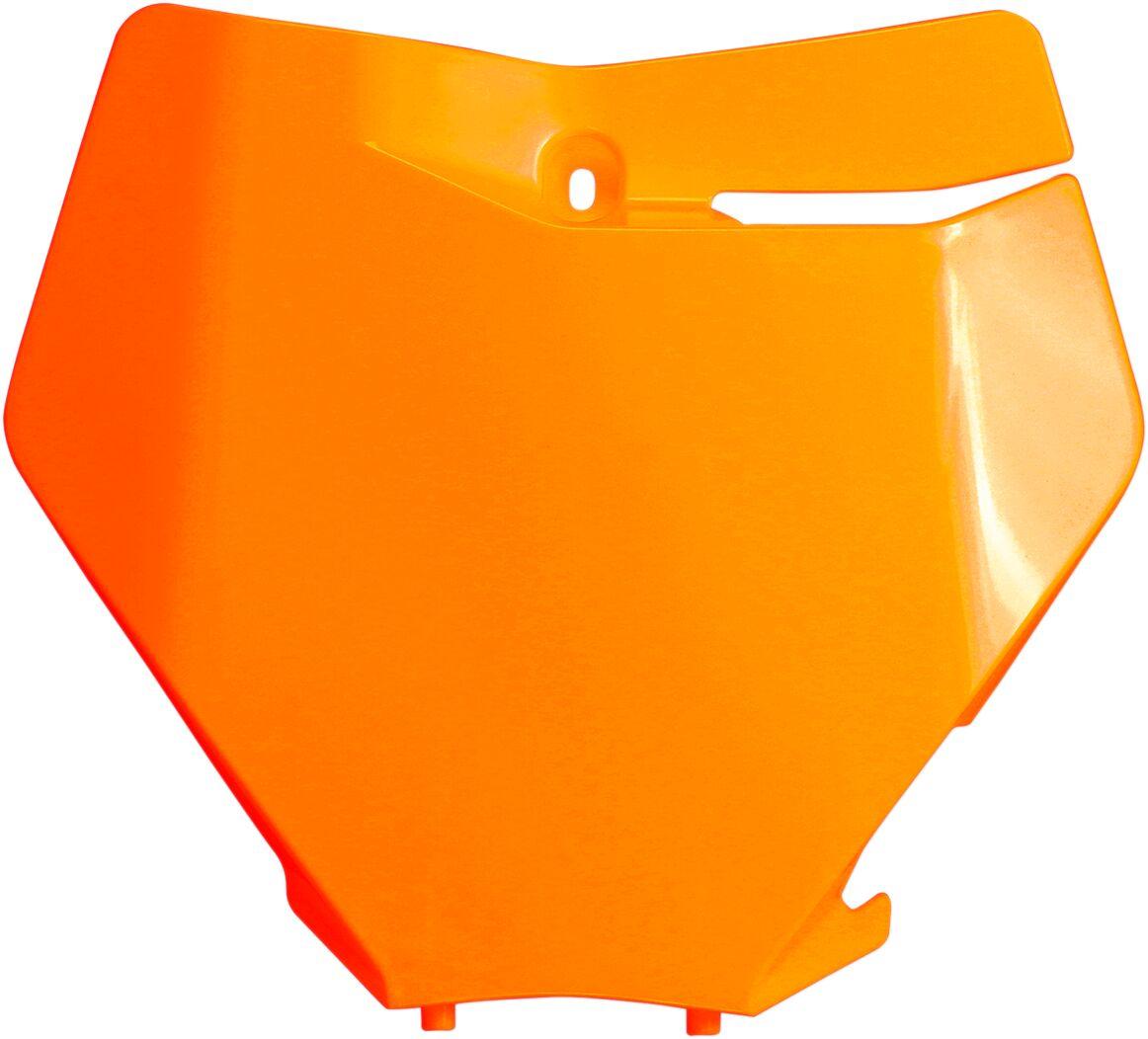 Ufo Fluorescent Orange Kt04094#Fflu - Front Number Board For Ktm Sx125 2019-2022