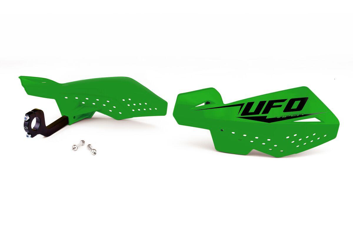 Ufo Green Pm01660@026 - Viper 2 Motocross Universal Hand Guards