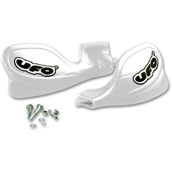 HO03605#041 - UFO Handguards For Honda CR125 1997-2003 - White