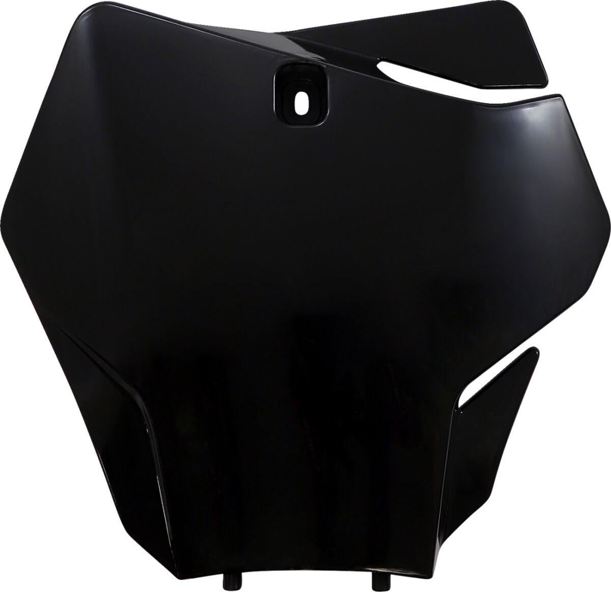 GG07130#001 - UFO Front Number Board For Gas Gas EX 250 - Black