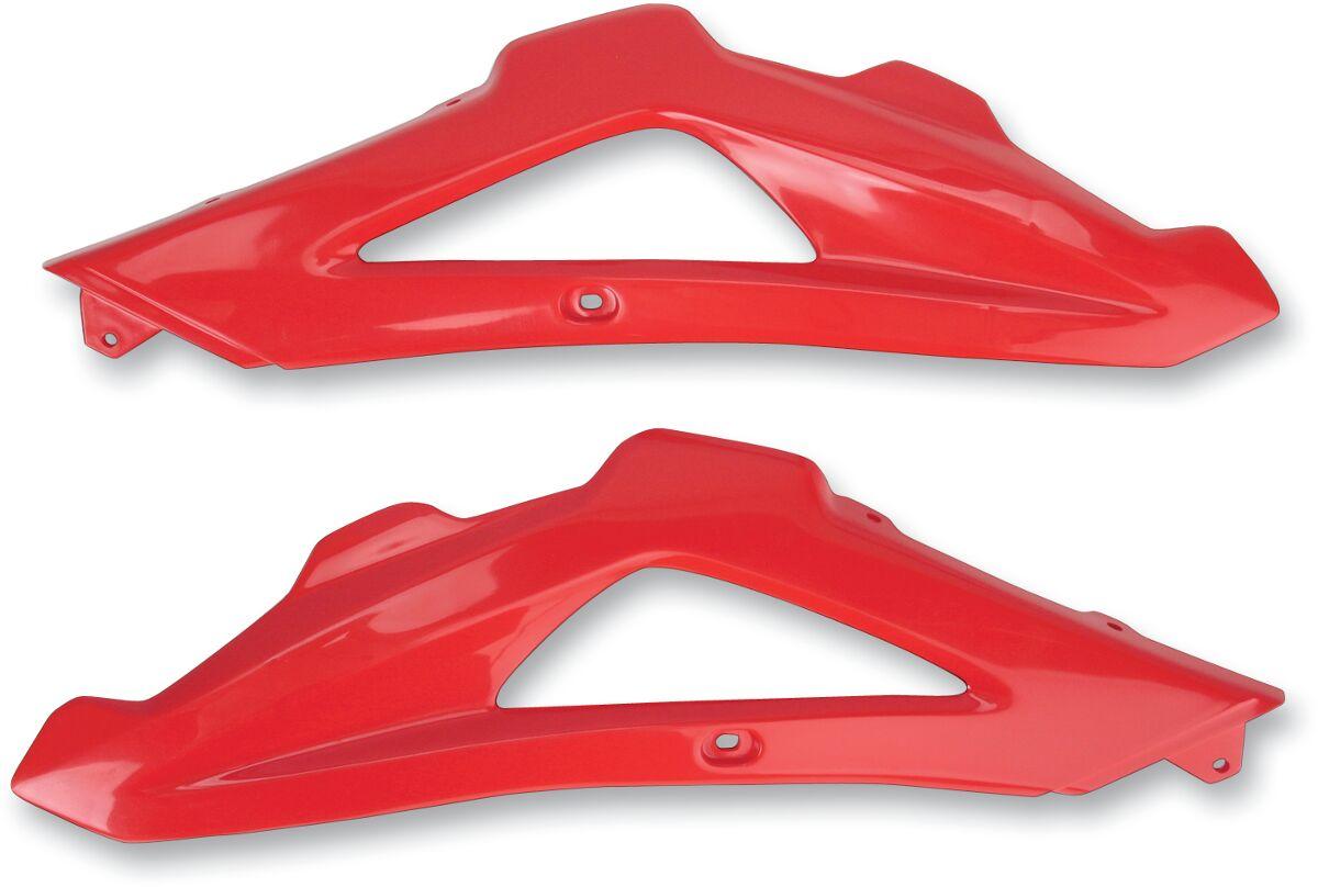 Ufo Red Hu03316#062 - Radiator Scoops For Husqvarna Cr125 2006-2013