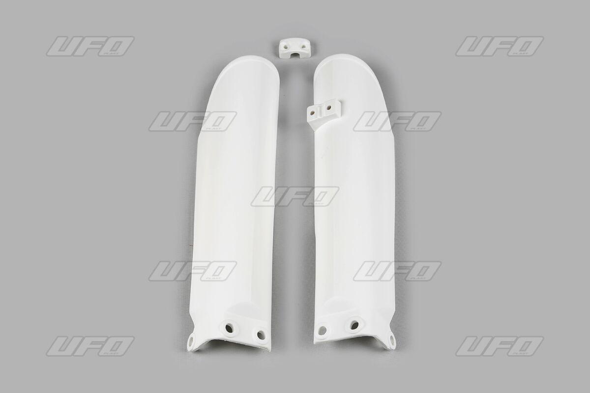 KT03091#047 - UFO Fork Guards For KTM SX105 2007-2010 - White