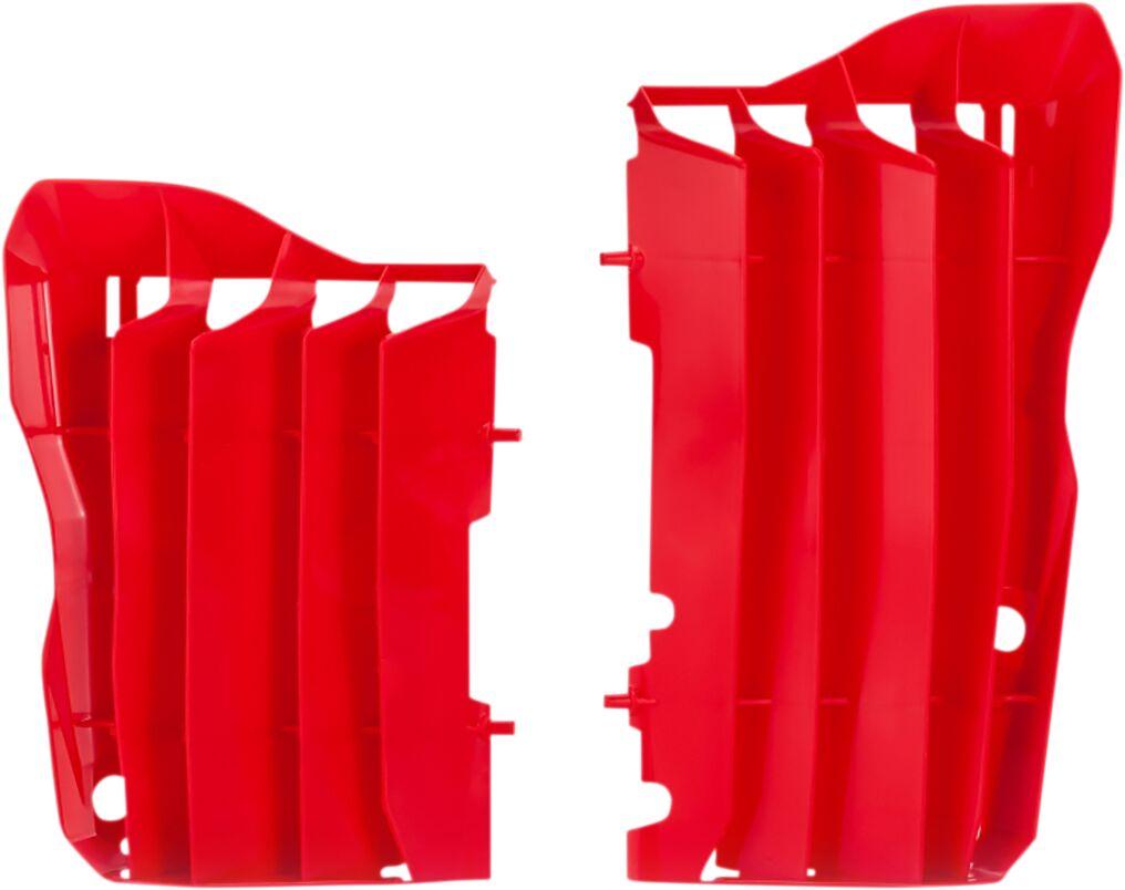 AC02454 - UFO Radiator Louvres For Honda CRF250R 2020-2021 - Red