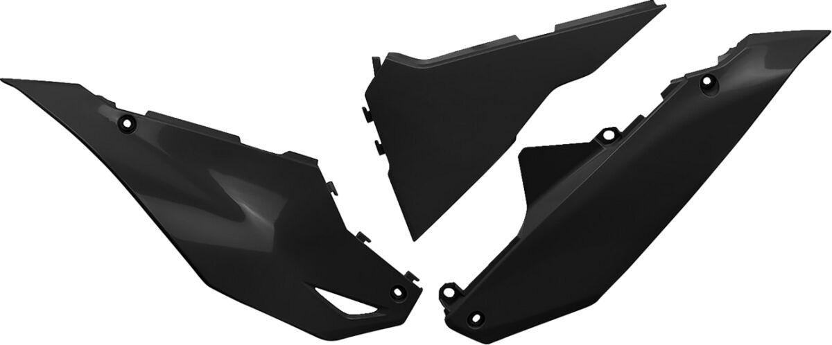 Ufo Black Ka04762#001 - Side Panels For Kawasaki Kx450 2024-2025