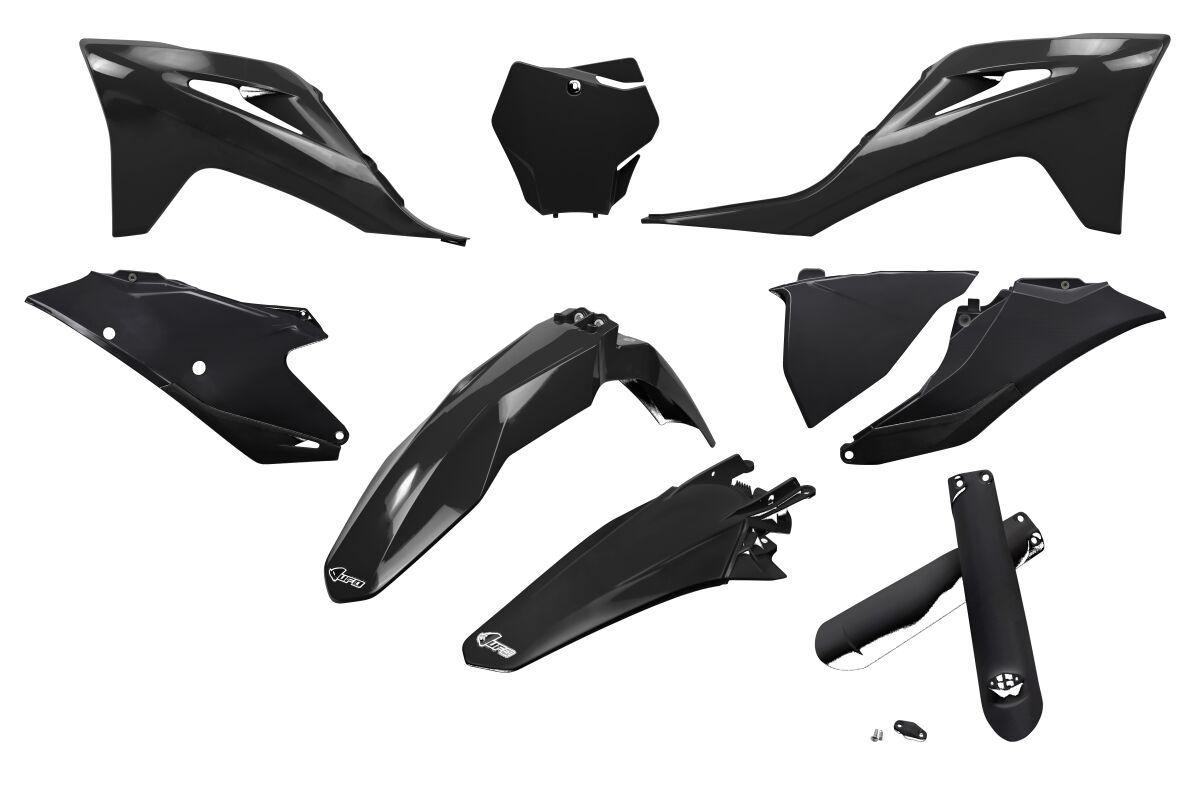 Ufo Black Ggkit702f@001 - Plastics Kit For Gas Gas Ex 250