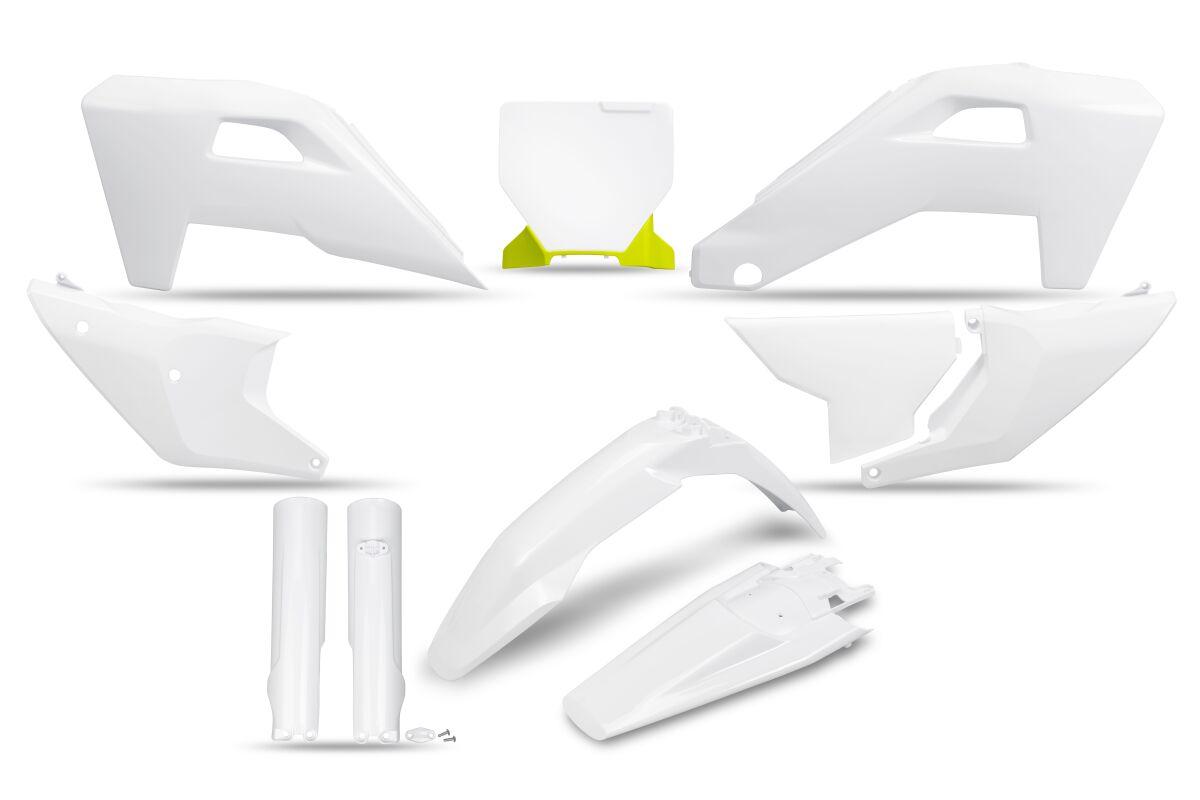 Ufo White Hukit630f@999 - Plastics Kit For Husqvarna Fc250 2025