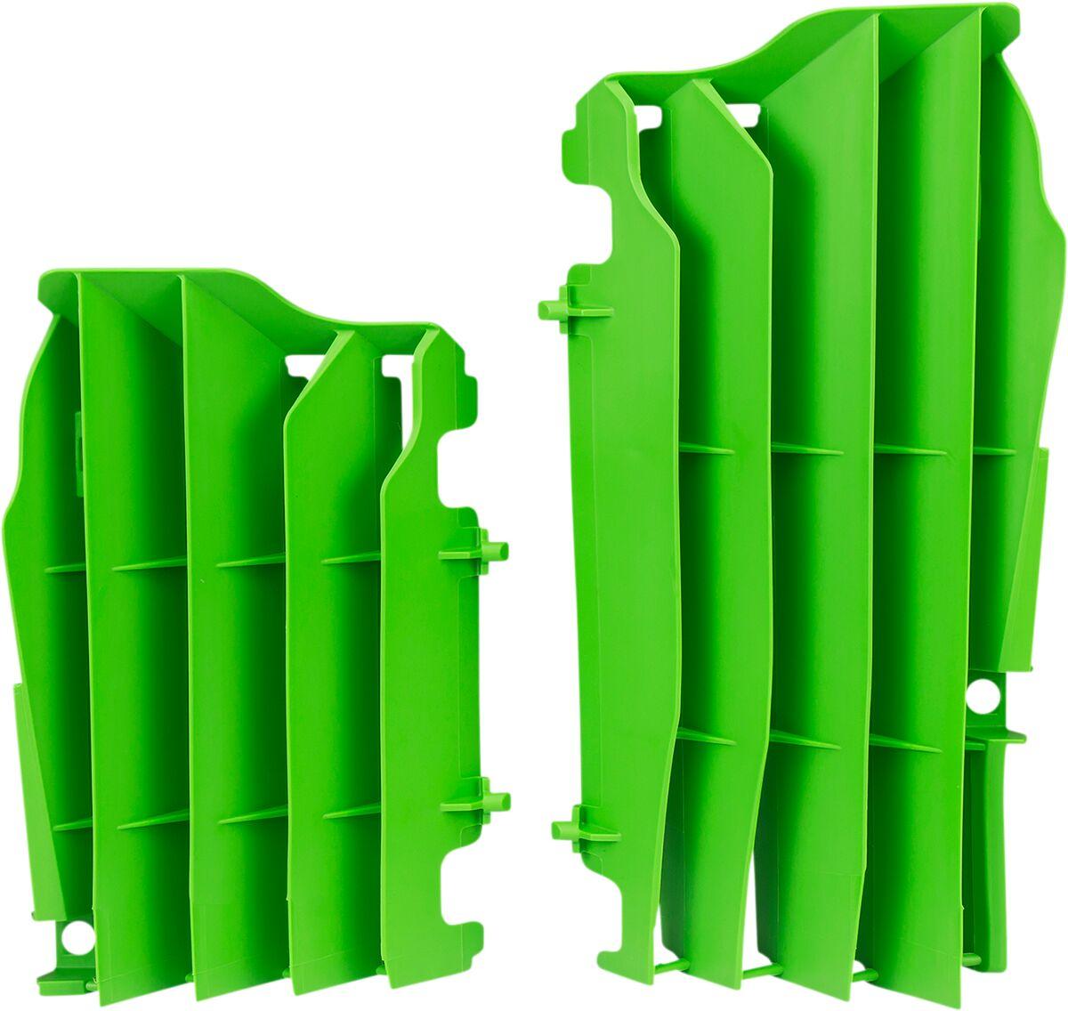 Ufo Green Ac02471 - Radiator Louvres For Kawasaki Kxf450 2016-2020