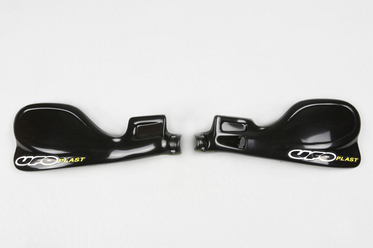 KT03061#001 - UFO Vulcan Hand Guards For KTM EXC125 1998-2006 - Black