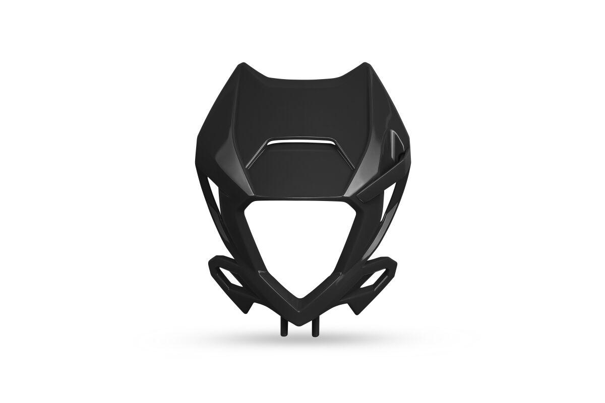 Ufo Black Be02006#001 - Headlight Surround For Beta Rr 250 2020-2025
