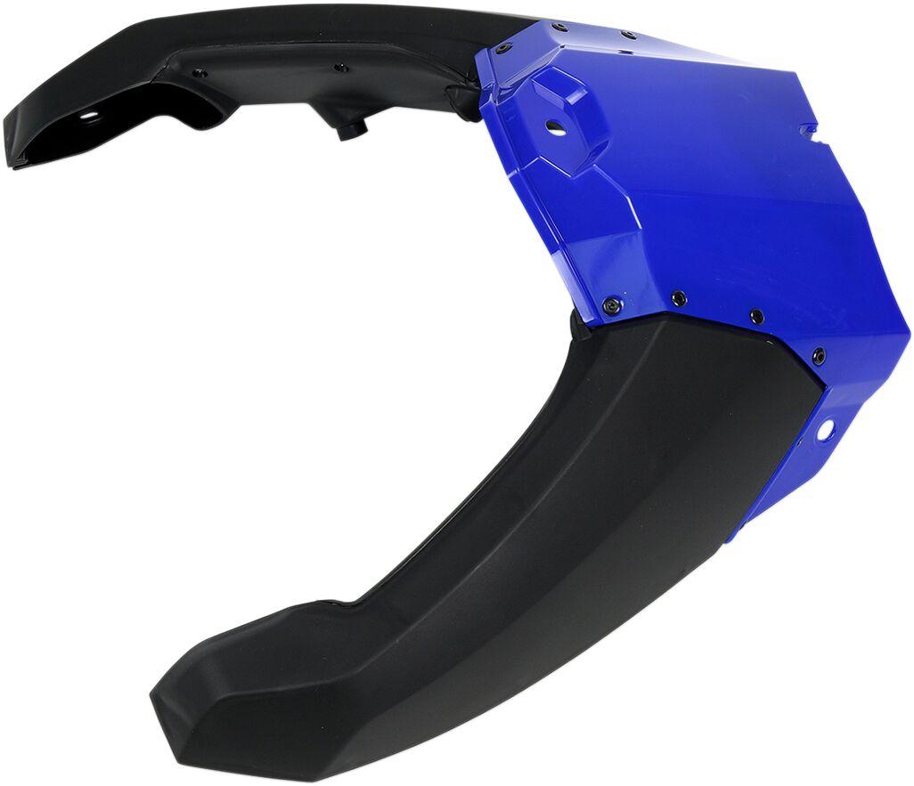 Ufo Black/Reflex Blue Ya04837#089 - Air Box Covers For Yamaha Wrf250 2015-2019