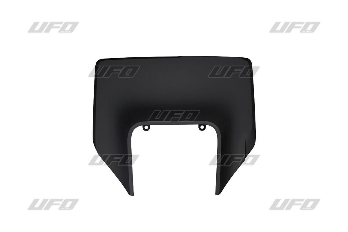 Ufo Black Hu04300#001 - Headlight Surround For Husqvarna Fe250 2020-2023