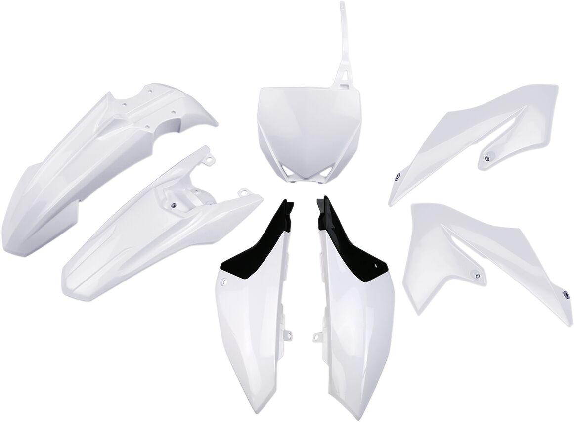 Ufo Black/White Yakit322@046 - Plastics Kit For Yamaha Yz65 2018-2026