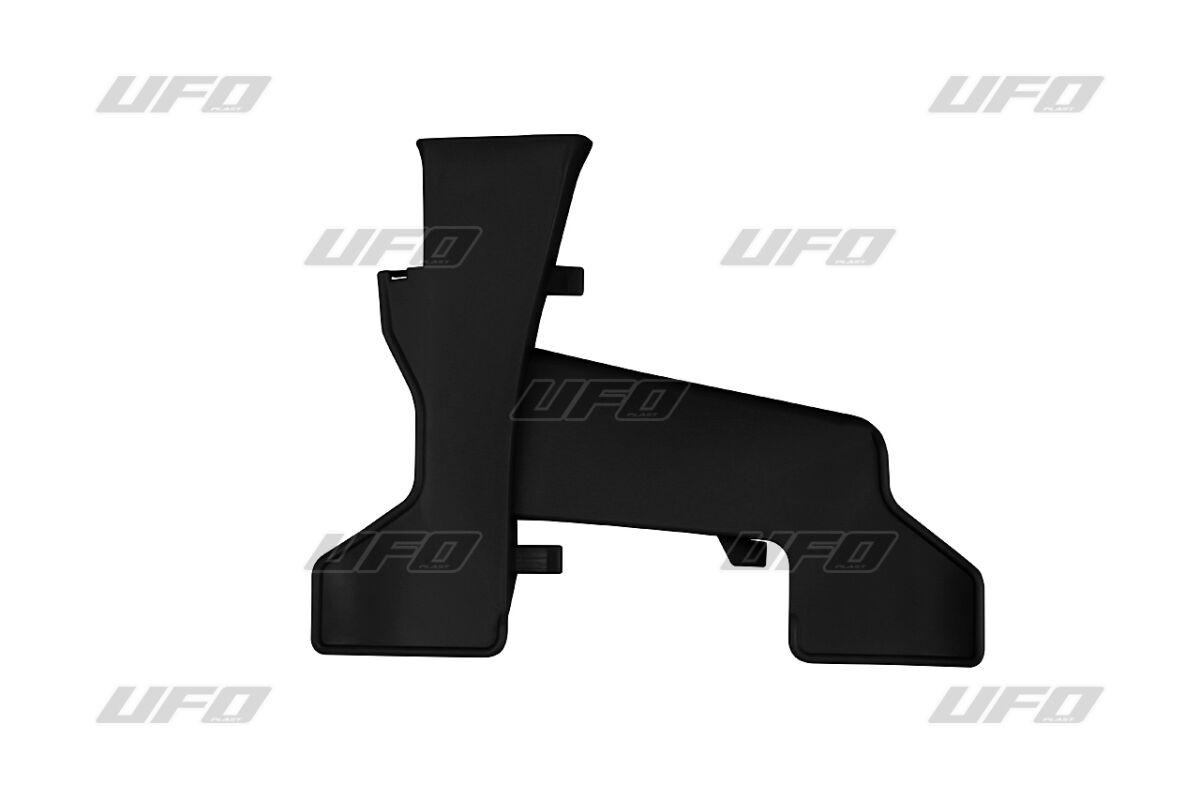 HU03394#001 - UFO Front Number Board Extension For Husqvarna FC250 2016-2022 - Black