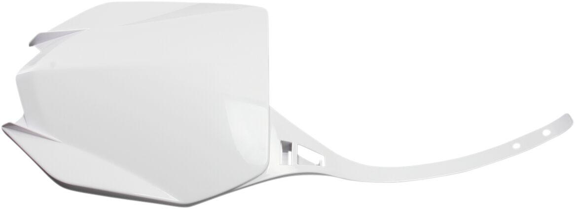 Ufo White Ya04860#046 - Front Number Board For Yamaha Yz125 2022-2025