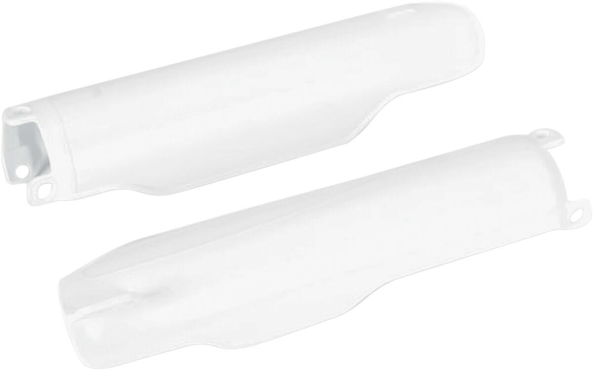 Ufo White Ho03672#041 - Fork Guards For Honda Cr125 1991-2007