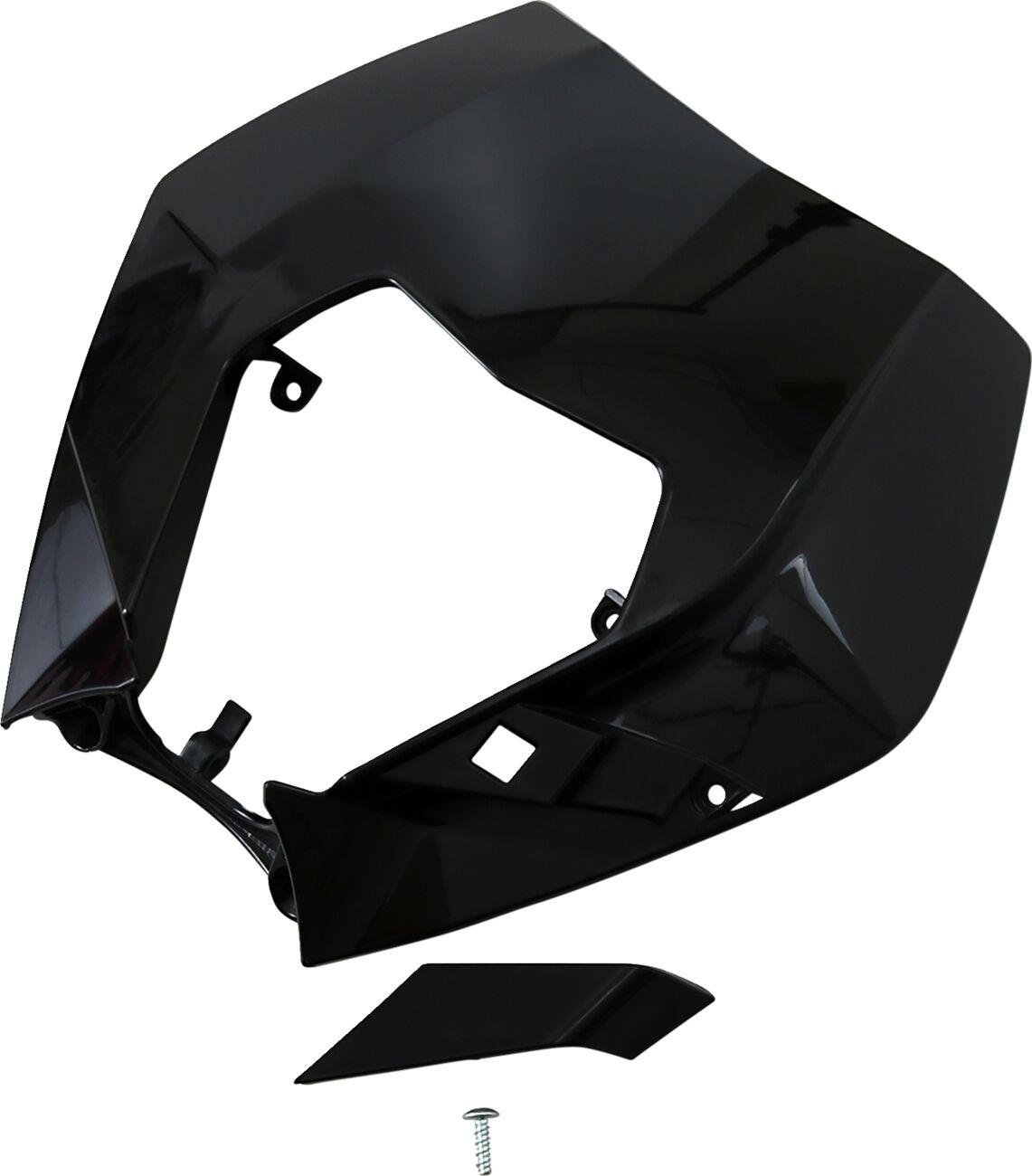 Ufo Black Kt04090@001 - Headlight Surround For Ktm Exc125 2009-2013