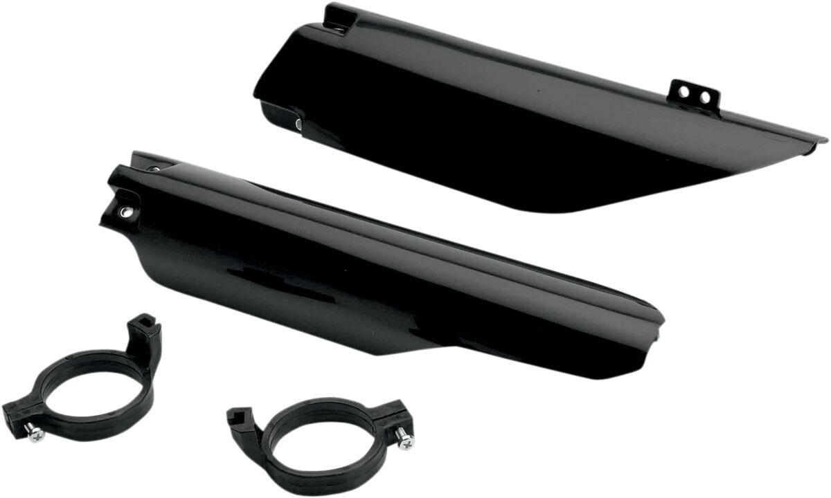 Ufo Black Su03998@001 - Fork Guards For Suzuki Rm125 2004-2006