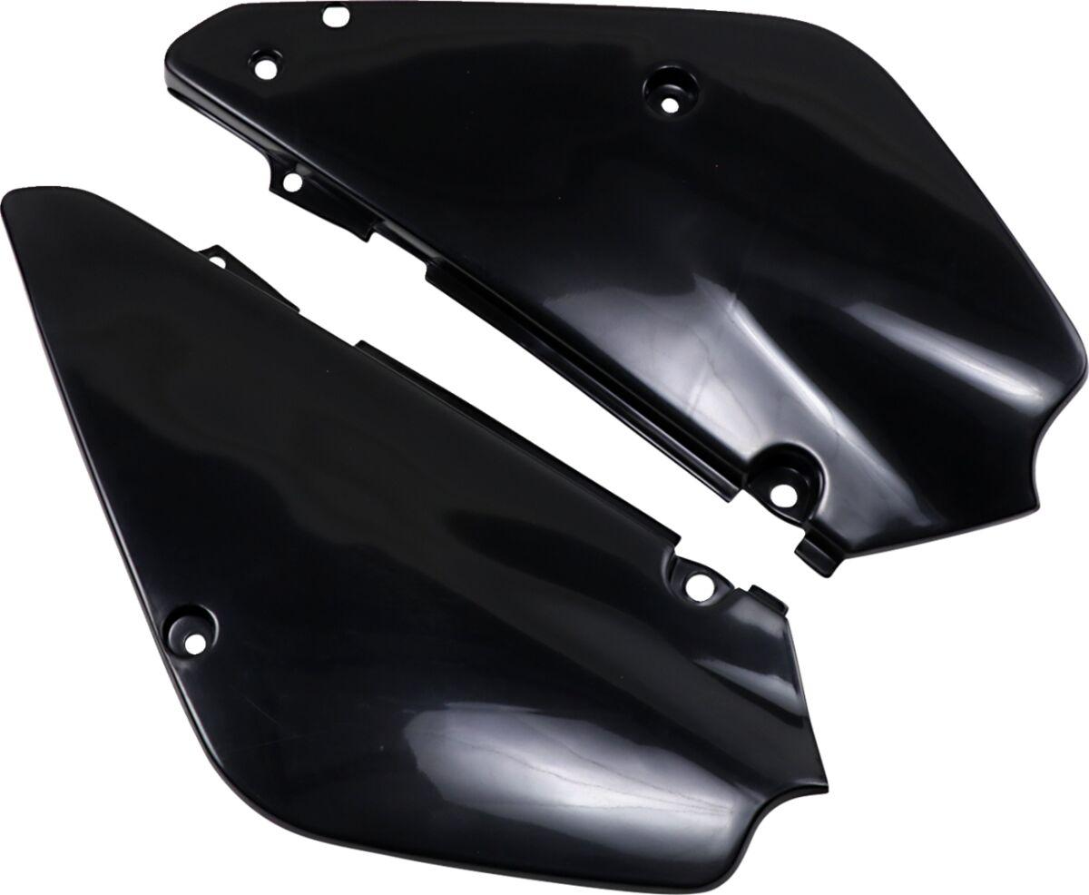 SU03970#001 - UFO Side Panels For Suzuki RM85 2002-2018 - Black