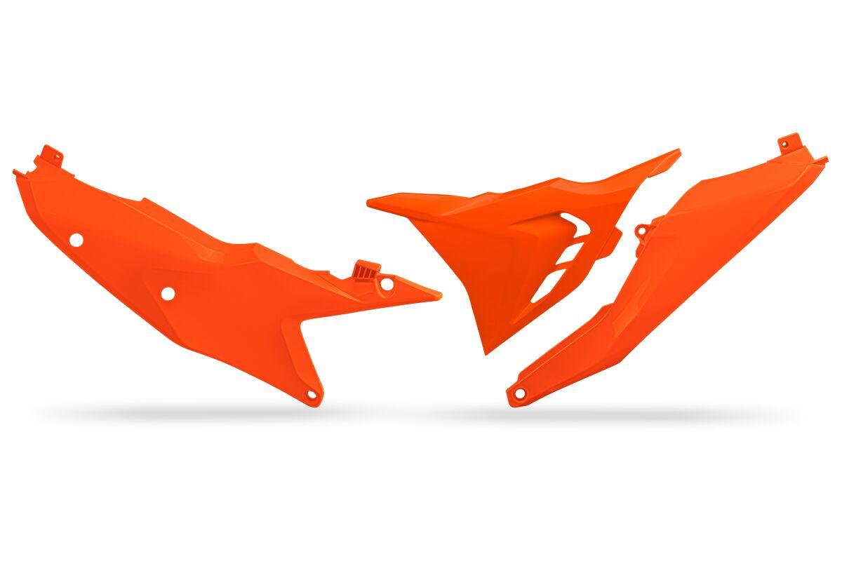 Ufo Fluorescent Orange Kt05021#Fflu - Air Box Covers For Ktm Exc150 Tbi 2024-2025