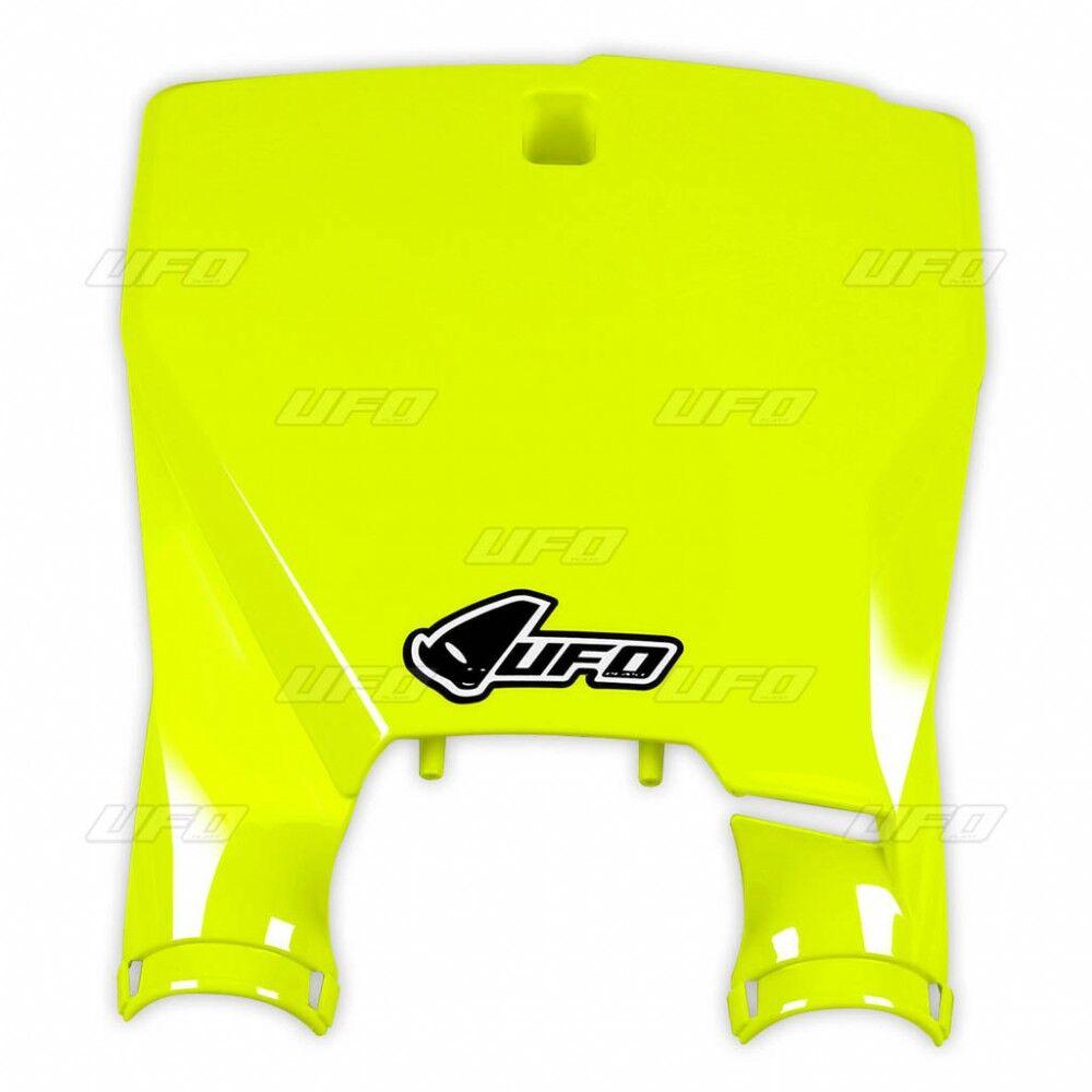 Ufo Fluorescent Yellow Hu03373#Dflu - Front Number Board For Husqvarna Fc250 2016-2022