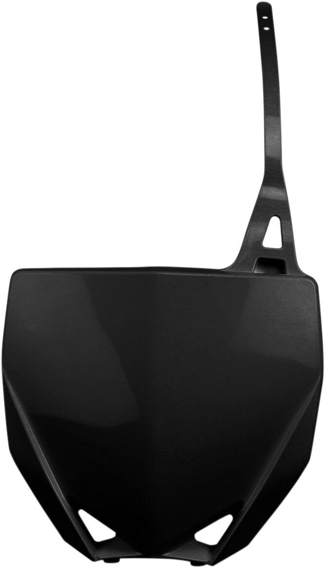 YA04869#001 - UFO Front Number Board For Yamaha YZ65 2019-2025 - Black