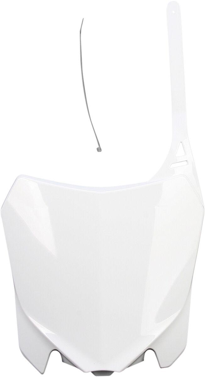 Ufo White Ho04656#041 - Front Number Board For Honda Crf250r 2014-2017