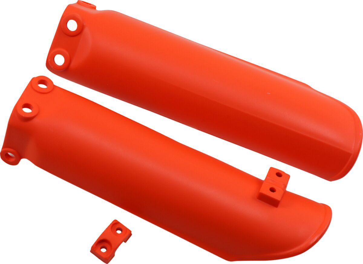 Ufo Orange Kt04011#127 - Fork Guards For Ktm Sx65 2002-2025