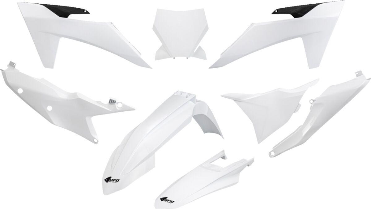 Ufo White Ktkit529f@042 - Plastics Kit For Ktm Sx125 2023-2024