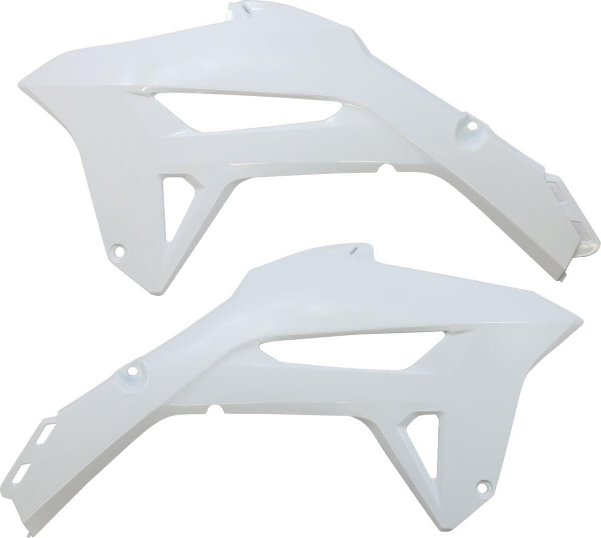 Ufo White Ho05605#041 - Radiator Scoops For Honda Crf250r 2022-2024