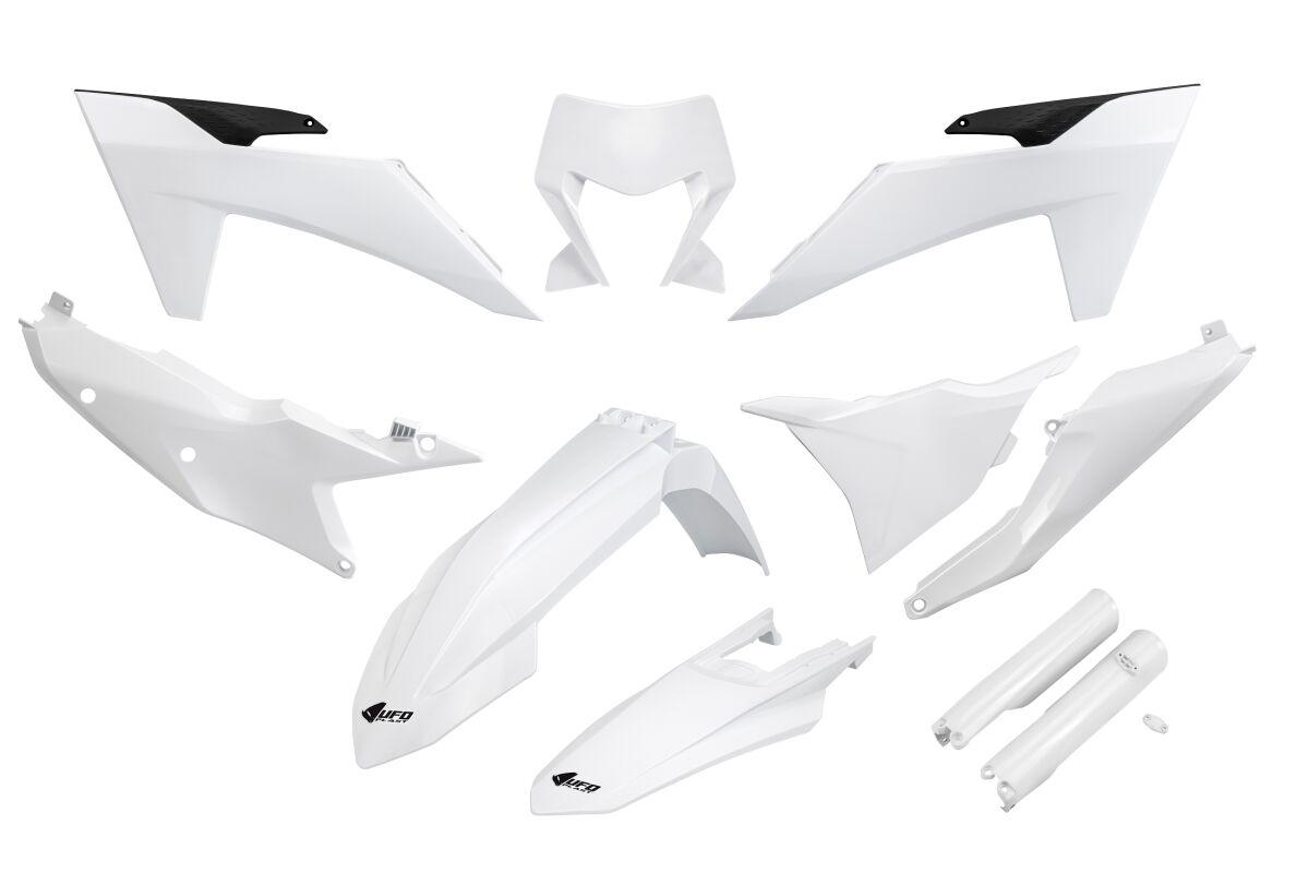 Ufo White Ktkit530f@042 - Plastics Kit For Ktm Exc150 Tbi 2024-2025