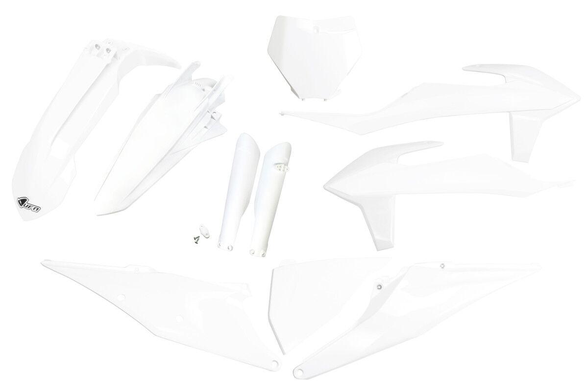 KTKIT522F@042 - UFO Plastics Kit For KTM SX125 2019-2022 - White