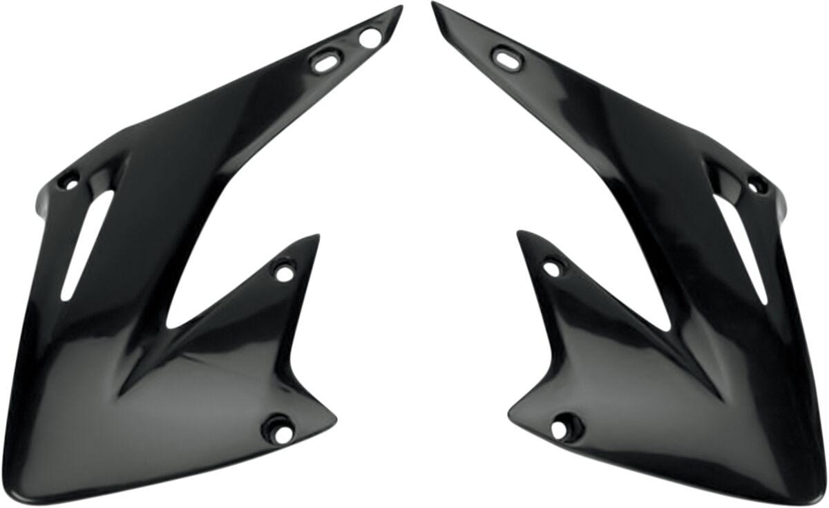 Ufo Black Ho03689#001 - Radiator Scoops For Honda Cr125 2002-2007