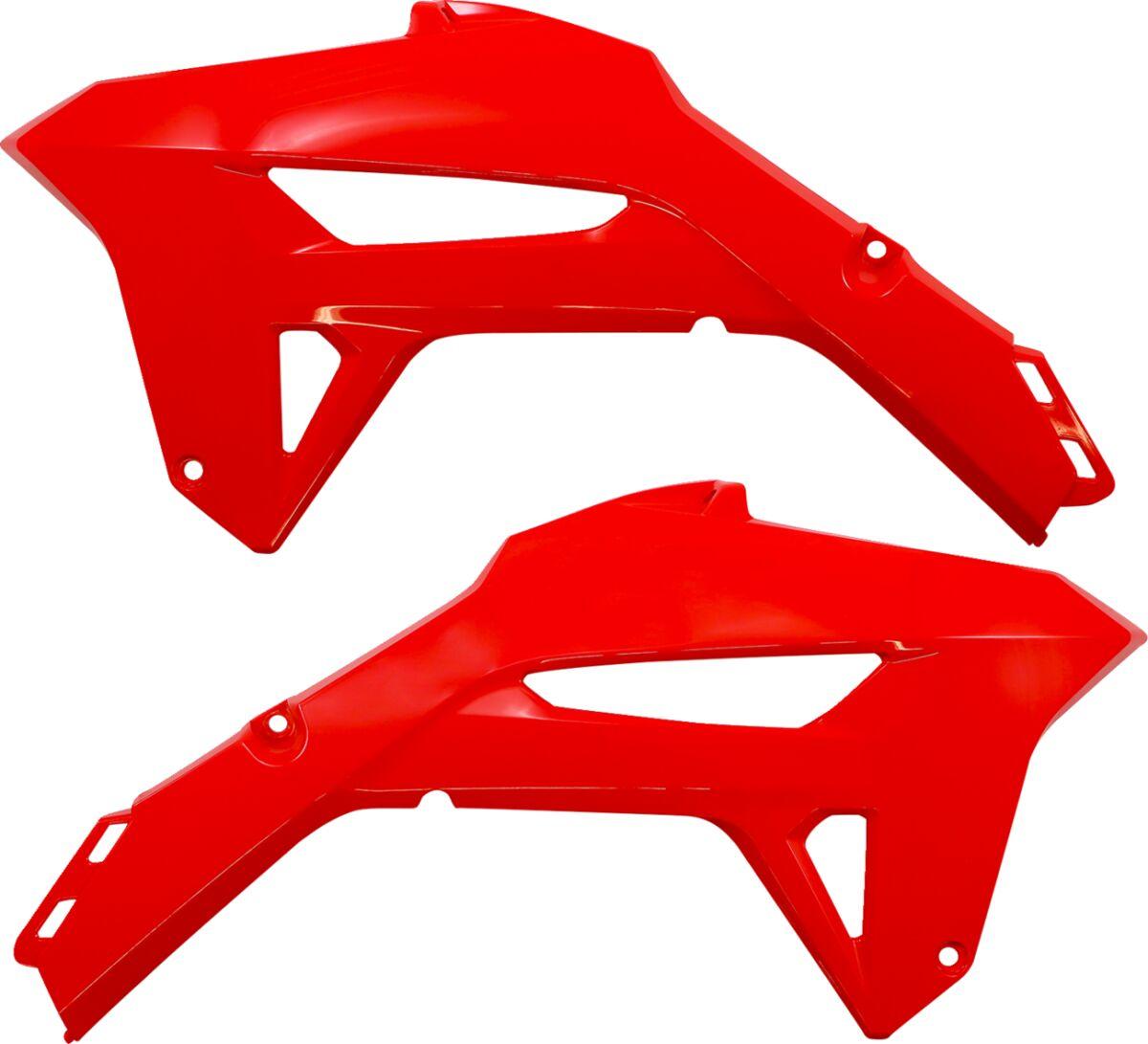 Ufo Red Ho05605#070 - Radiator Scoops For Honda Crf250r 2022-2024