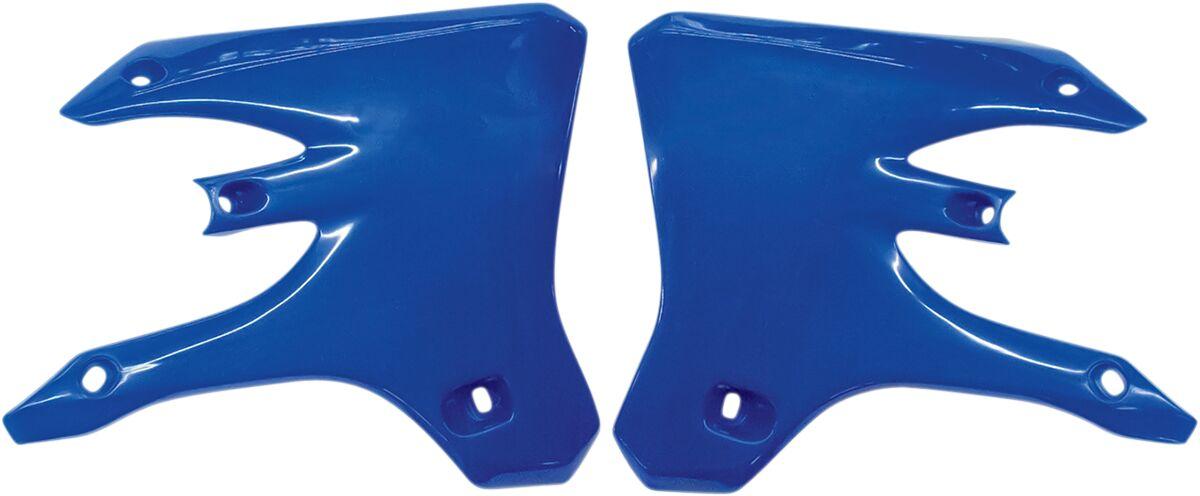 Ufo Reflex Blue Ya03861#089 - Radiator Scoops For Yamaha Wrf250 2005-2006